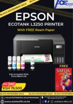 Epson Ecotank L3250 Wi-Fi All-in-One Ink Tank Printer (Black) - Image 2
