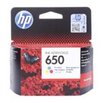 HP 650 Tri-color Original Ink Advantage Cartridge (CZ102AE)