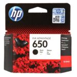 HP 650 Black Original Ink Advantage Cartridge