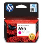 HP 655 Magenta Original Ink Advantage Cartridge (CZ111AE)
