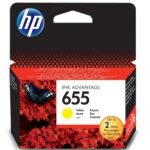 HP 655 Yellow Original Ink Advantage Cartridge (CZ112AE)