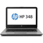HP 348 G4 Notebook 7th Gen Intel Core i5-7500U @ 2.5GHz 8GB RAM 256 SSD Storage 14" Display DVDRw Webcam Wi-Fi Bluetooth 1AA06PA