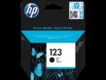 HP 123 Black Original Ink Cartridge (F6V17AE)