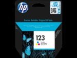 HP 123 Tri-color Original Ink Cartridge (F6V16AE)