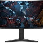 Lenovo G32qc-10 31.5-inch QHD Curved Gaming Monitor, 1440p, AMD FreeSync Premium, DisplayPort, HDMI, Narrow Bezels, Adjustable, VESA Mount,66A2GACBUK