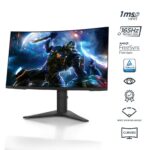 Lenovo G27c-10 27″ Curved Gaming Monitor  Full-HD display, 165 Hz refresh rate, to the AMD FreeSync Premium - Image 3