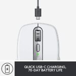 Logitech MX Anywhere 3 for Mac – Wireless, Ultrafast Magnetic Scrolling, Any Surface, 4000DPI Sensor, USB-C, Bluetooth,MacBook Pro/ Air,iMac,iPad Compatible - Space Grey