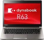 Toshiba dynabook R63/ Core i5 Memory 8GB  256GB SSD 13.3" F PR63FEA4337AD11 Windows 10 Pro