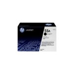 HP 55A Black Original LaserJet Toner Cartridge, CE255A