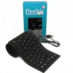 Generic Flexible Computer / Laptop USB Keyboard - Black