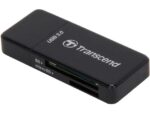 Transcend SD and microSD Card Reader USB 3.1 Gen 1, Black – TS-RDF5K