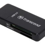 Transcend SD and microSD Card Reader USB 3.1 Gen 1, Black – TS-RDF5K
