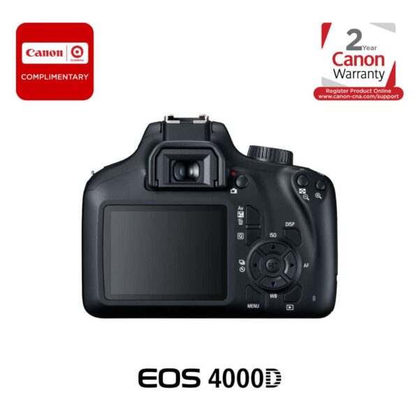 Canon EOS 4000D (Back)