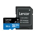 Lexar 633x memory card 32 GB MicroSDHC