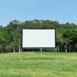FAST FOLD OUTDOOR 120 150 INCH PROJECTION SCREEN - Image 3
