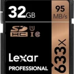 Lexar 32GB Professional 633x UHS-I SDHC Memory Card