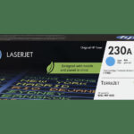 HP 230A Cyan Original LaserJet Toner Cartridge W2301A