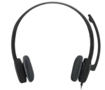 Logitech Stereo Headset H151 Black (3.5 MM JACK) – 981-000589 - Image 2