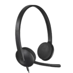 Logitech H340 USB Headset with Noise-Cancelling Mic – 981-000475
