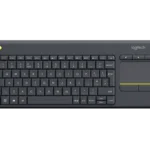 Logitech Wireless Keyboard with TouchPad K400 Plus Black – 920-007145