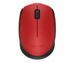 Logitech M171 Wireless Mouse (Red) 910-004641