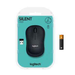 Logitech Wireless Mouse Silent M220 Charcoal – 910-004878