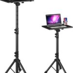 Projector Stand Tripod from 23" to 46", Laptop Tripod