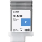 Canon PFI-120 Cyan Ink Cartridge (130mL) – 2886C001AA