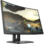HP X24c 23.6″ FHD Curved Gaming Monitor – 9FM22AS