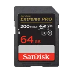 SanDisk Extreme PRO 64GB SDXC UHS-I Card 200 MBPs