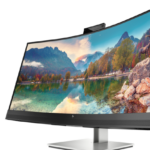 HP E34m G4 WQHD Curved USB-C Conferencing Monitor