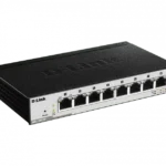 DGS-1100-08P D-Link 8 Ports Gigabit Ethernet PoE Smart Switch