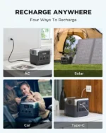 EcoFlow RIVER 2 Pro (ZMR620-B-UK) Portable Power Station - Image 7