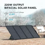 EcoFlow 220W Bifacial Portable Solar Panel (SOLAR220W) - Image 4