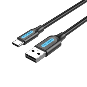 Vention USB 2.0 A Male to C Male 3A Cable 1M Black