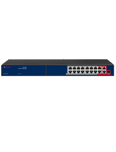 CP-Plus-16-Port-AI-PoE-Switch-2-Giga-and-1-Giga-SFP-1-Combo-Uplink-Port-CP-ANW-HP16G2F1-N30 CP Plus 16 Port AI PoE Switch with 2 Gigabit & 1 Gigabit SFP (1 Combo) Uplink Port - Image 1