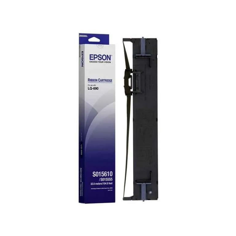 Epson-SIDM-Black-Ribbon-Cartridge-for-LQ-690-Series-C13S015610BA-768x768 Epson SIDM Black Ribbon Cartridge for LQ-690 Series - Image 1