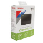 Toshiba Canvio Basics 2TB 2.5" External Hard Drive – USB 3.2, Black