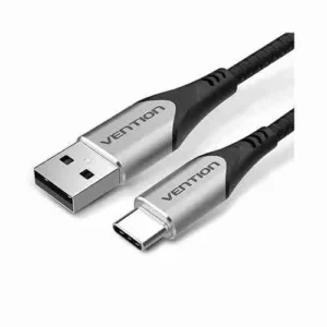 Vention USB 2.0 C Male to Male Cable – 1M, Black PVC