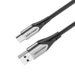 Vention USB 2.0 A Male to C Male 3A Cable 2M – Black