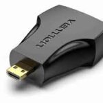 Vention Mini HDMI Male to HDMI Female Adapter Black