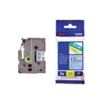 Brother TZ2-531 12mm x 8m Black on Blue Label Tape