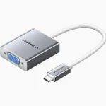 Vention Type-C to VGA Adapter 0.15M – Black ABS