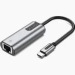 Vention USB-C to Gigabit Ethernet Adapter – 0.15M Gray Aluminum Alloy