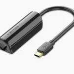 Vention USB-C to 100M Ethernet Adapter – 0.15M Black