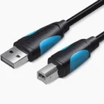 Vention USB 2.0 A Male to B Male Printer Cable with 2*Ferrite Core 5M Black