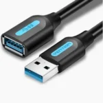 Vention USB 3.0 A Male to A Female Extension Cable 3M Black PVC Type