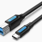 Vention USB 3.0 A Male to C Male Cable 1M Black PVC Type