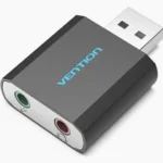 Vention USB External Sound Card Black Metal Type