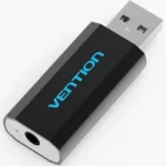 Vention USB External Sound Card Black Metal Type (CTIA)